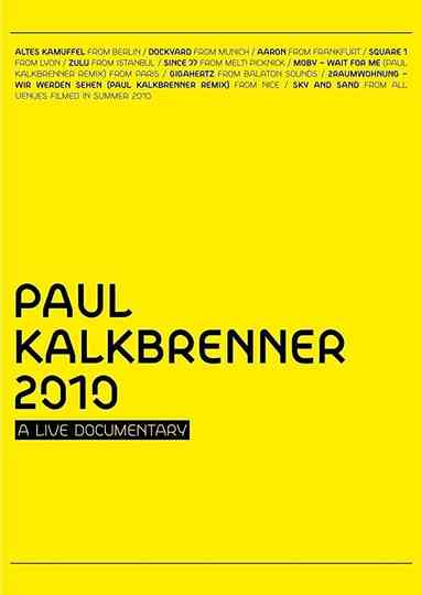 Paul Kalkbrenner A Live Documentary poster