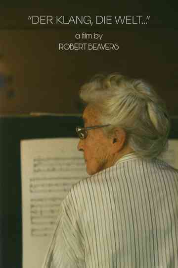 “Der Klang, die Welt…” Poster