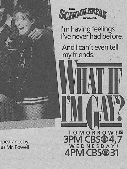 What If I'm Gay? Poster