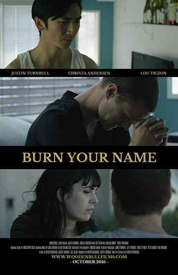 Burn Your Name Poster