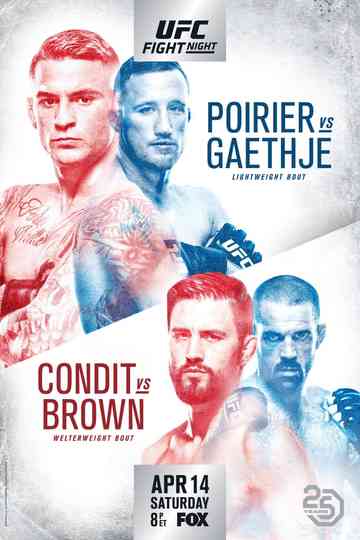 UFC on Fox 29 Poirier vs Gaethje poster