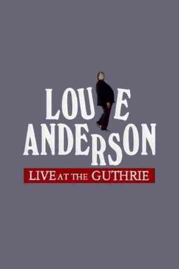 Louie Anderson Live at the Guthrie Poster