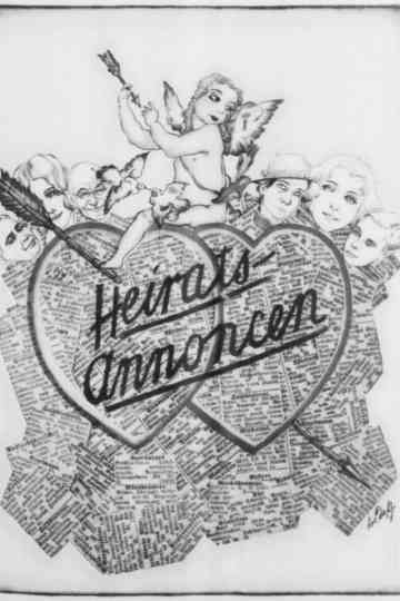 Marriage Announcement Poster