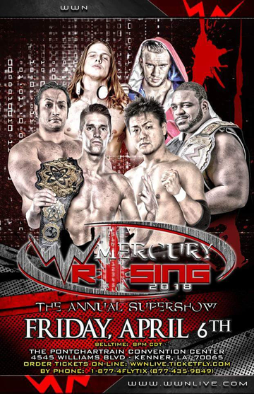 WWN Supershow: Mercury Rising 2018 Poster