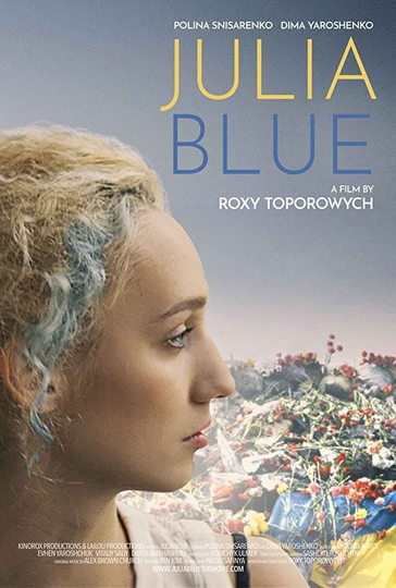 Julia Blue Poster