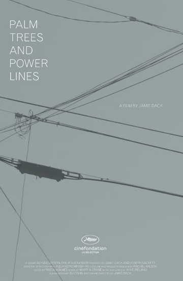 Palm Trees and Power Lines Poster