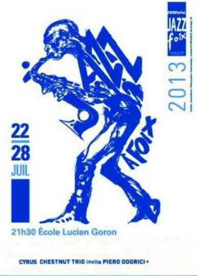 Cyrus Chestnut Trio  Live a Jazz a Foix Poster