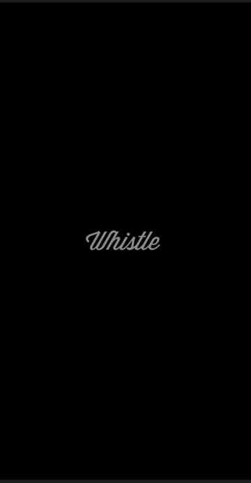 Whistle Poster