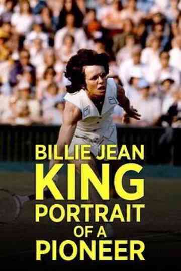 Billie Jean King Portrait of a Pioneer poster