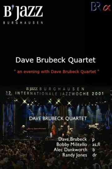 Dave Brubeck Quartet-Live At 32nd Internationale Jazzwoche Burghausen Poster