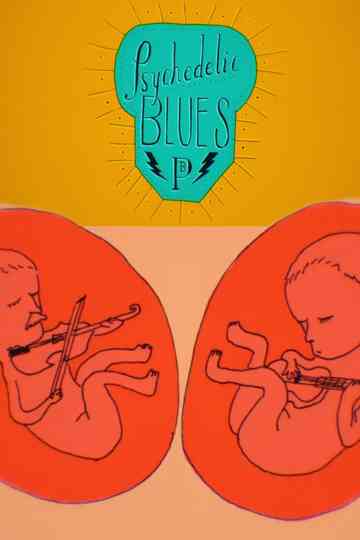 Psychedelic Blues Poster