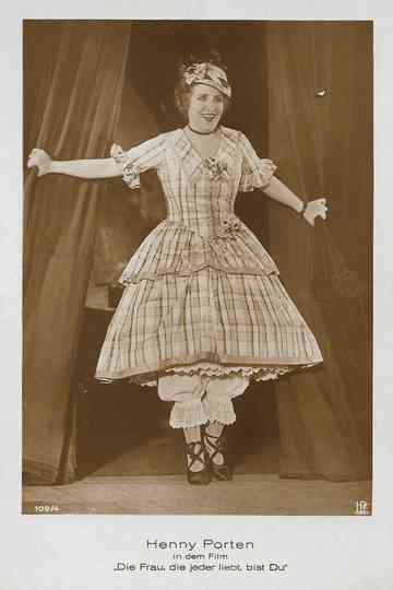 Die Frau die jeder liebt bist du Poster