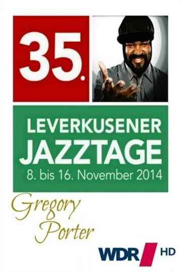 Gregory Porter 35 Leverkusener Jazztage Poster