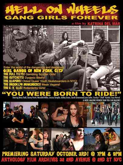Hell on Wheels Gang Girls Forever Poster