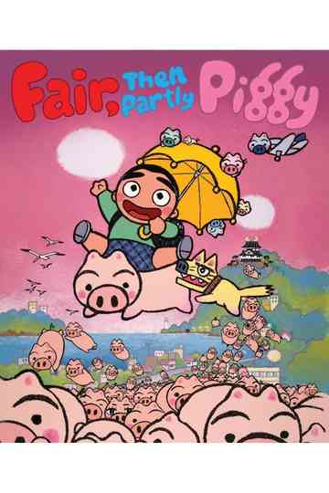 Fair then Partly Piggy Poster