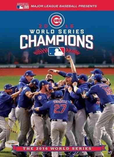 2016 World Series Champions The Chicago Cubs Poster