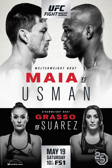 UFC Fight Night 129 Maia vs Usman Poster