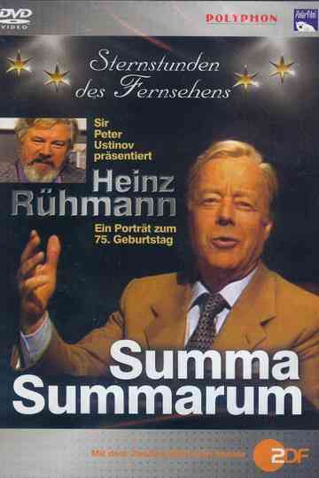 Summa Summarum  Sondersendung zu Heinz Rühmanns 75 Geburtstag