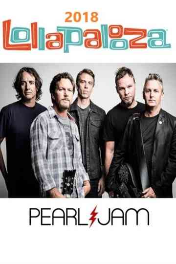 Pearl Jam Lollapalooza Brazil 2018 Multishow Poster