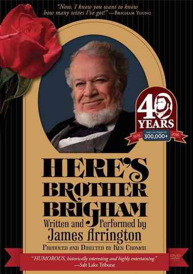 Here's Brother Brigham Poster