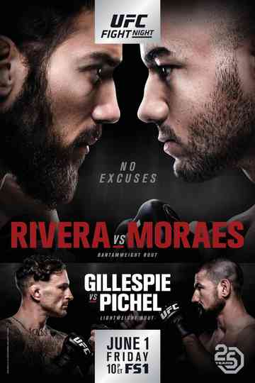 UFC Fight Night 131 Rivera vs Moraes Poster