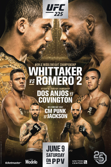 UFC 225 Whittaker vs Romero 2 Poster