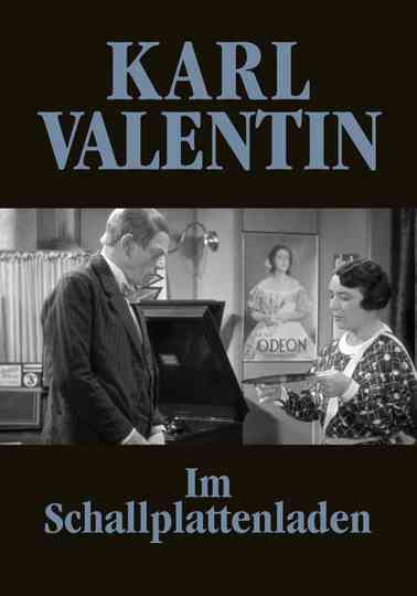 Im Schallplattenladen Poster