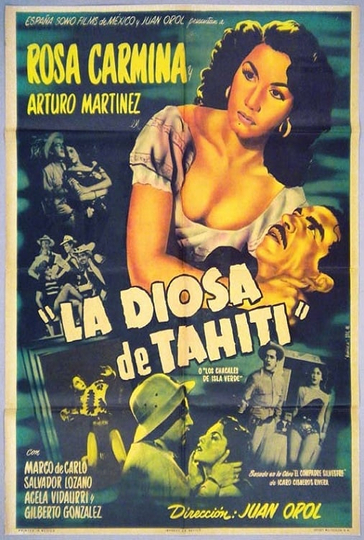 La diosa de Tahití Poster