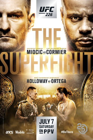 UFC 226 Miocic vs Cormier Poster