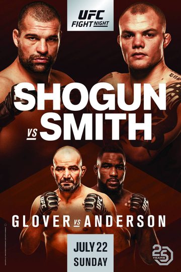 UFC Fight Night 134 Shogun vs Smith