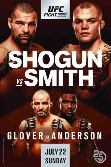 UFC Fight Night 134 Shogun vs Smith Poster