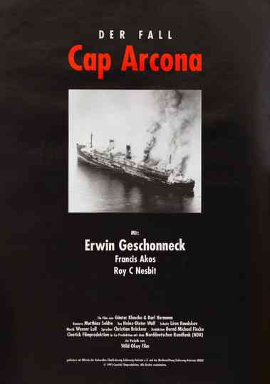 Der Fall Cap Arcona Poster