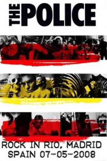 The Police Rock in Rio  Live Madrid Poster