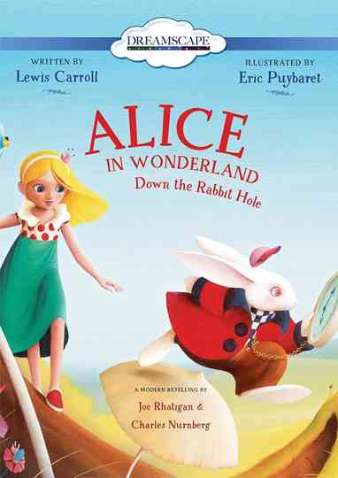 Alice in Wonderland Down the Rabbit Hole Poster