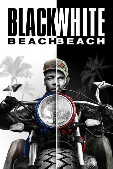 Black Beach/White Beach Poster