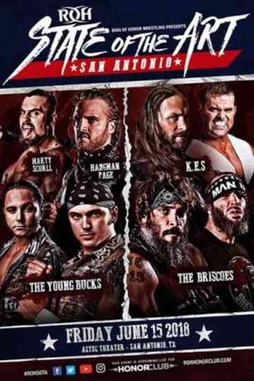 ROH State of The Art  San Antonio Poster