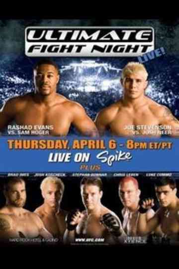UFC Fight Night 4 Bonnar vs Jardine Poster