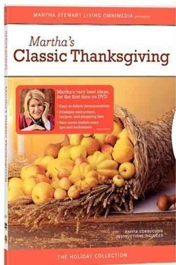 Martha Stewart Holidays Classic Thanksgiving Poster
