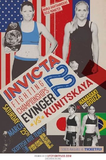 Invicta FC 22 Evinger vs Kunitskaya II