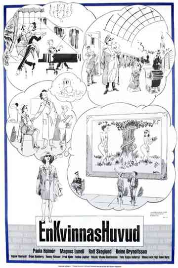 En kvinnas huvud Poster