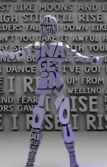 Words Are Things Poster