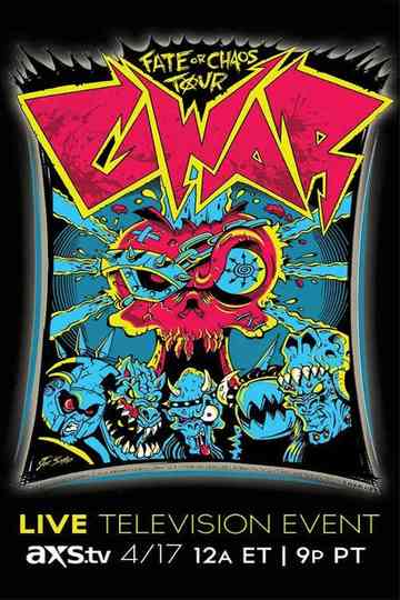 GWAR Fate or Chaos Tour 2013 Poster