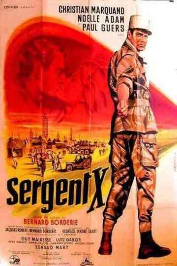 Sergeant X of the Foreign Legion Poster