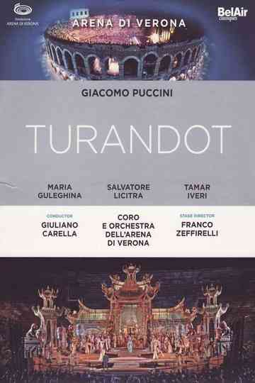 Turandot  Puccini  Live from Verona Poster