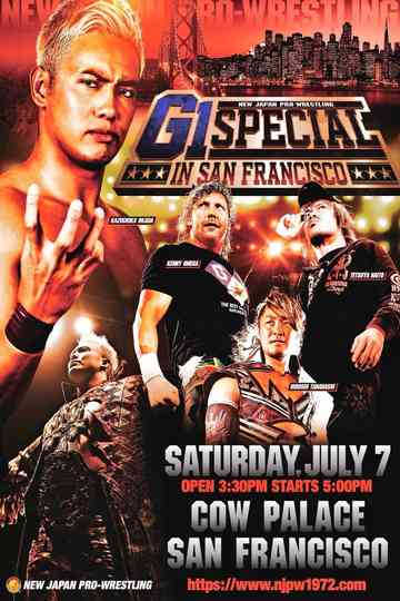 NJPW G1 Special In San Francisco Poster