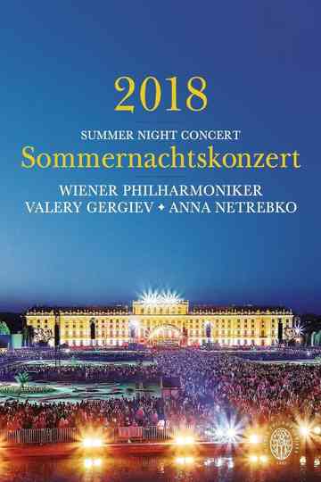 Summer Night Concert 2018  Vienna Philharmonic Poster