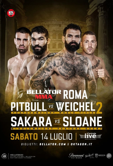 Bellator 203 Pitbull vs Weichel 2 Poster