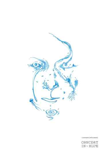 iamamiwhoami: Concert in Blue Poster