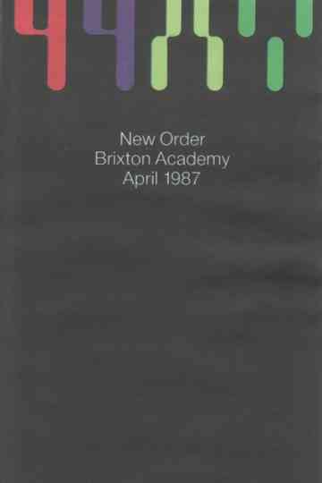 New Order: Brixton Academy Poster