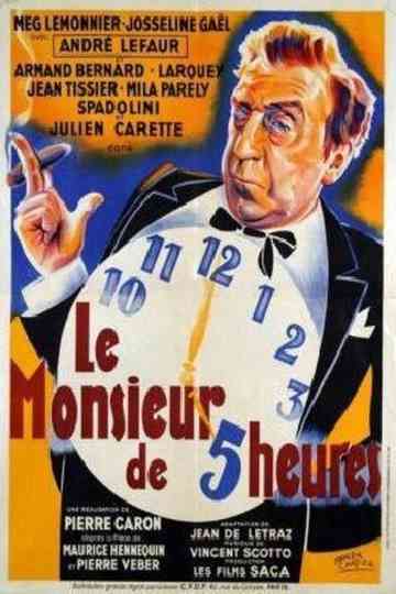 Le Monsieur de 5 heures Poster
